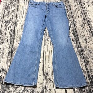 Women’s Light Blue Flared Jeans